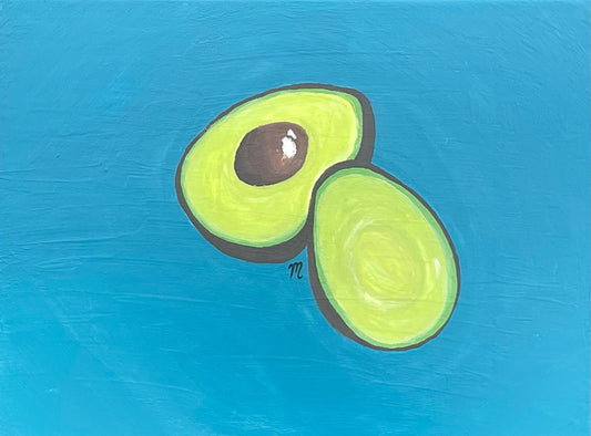 Avocado Original Painting